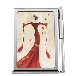Madame Butterfly - Notepad and Pen